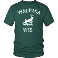 WAUPACA WIS Waupaca Wisconsin Parody T-Shirt - Funny Hunting Fan Costume - Luxurious Inspirations