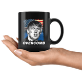 We Shall Overcomb This Trump Mug - Funny Hairstyle POTUS Support President American Flag Coffee Cup - Luxurious Inspirations