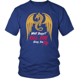 What Doesn't Kill You Gives You XP Funny Gaming DND DM RPG Tabletop T-Shirt - Luxurious Inspirations