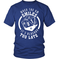 When The DM Smiles It's Already Too Late Dungeon and Dragons Shirt - Luxurious Inspirations
