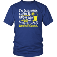 Windmill Cancer Covfefe Funny Anti Trump T-Shirt - ITMFA Stable Genius POTUS Tee Shirt - Luxurious Inspirations