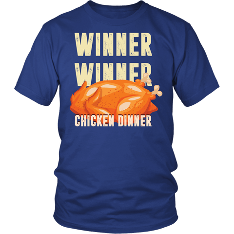 Winner Winner Chicken Dinner Shirt - Funny Gambling Blackjack Vegas Tee - Luxurious Inspirations