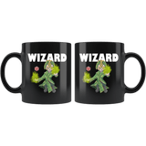 Wizard Cat Black Mug - Funny Class DND D&D Dungeons And Dragons Coffee Cup - Luxurious Inspirations