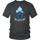 Wizard Dice D20 DND T-Shirt - Luxurious Inspirations