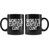 World's Cuntiest Cunt Mug - Funny Cuntasaurus Offensive Vulgar Rude Gag Gift Coffee Cup - Luxurious Inspirations