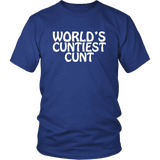 World's Cuntiest Cunt T-Shirt - Funny Cuntasaurus Offensive Vulgar Rude Gag Gift T Shirt - Luxurious Inspirations