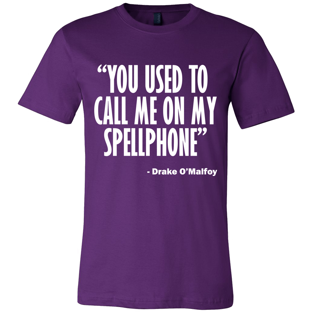 You Used To Call Me On My Spellphone T-Shirt Funny Movie Music