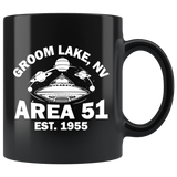 Groom Lake NV Area 51 EST. 1955 UFO flying saucers they can't stop all of us September 20 2019 Nevada United States army aliens extraterrestrial space green men coffee cup mug - Luxurious Inspirations