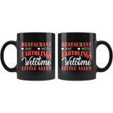 Restaurant bar motel earthlings welcome little alien Area 51 UFO flying saucers they can't stop all of us September 20 2019 Nevada United States army extraterrestrial space green men coffee cup mug - Luxurious Inspirations