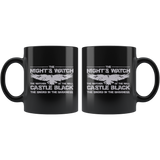 The Night's Watch The Watcher Of The Wall Castle Black The Sword In The Darkness Coffee Cup Mug - Luxurious Inspirations