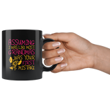 Assuming I was like most Grandmas was your first mistake granny gym workout strong mug coffee cup - Luxurious Inspirations